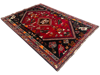 Alfombra Shiraz qashqai - 269x189 cm