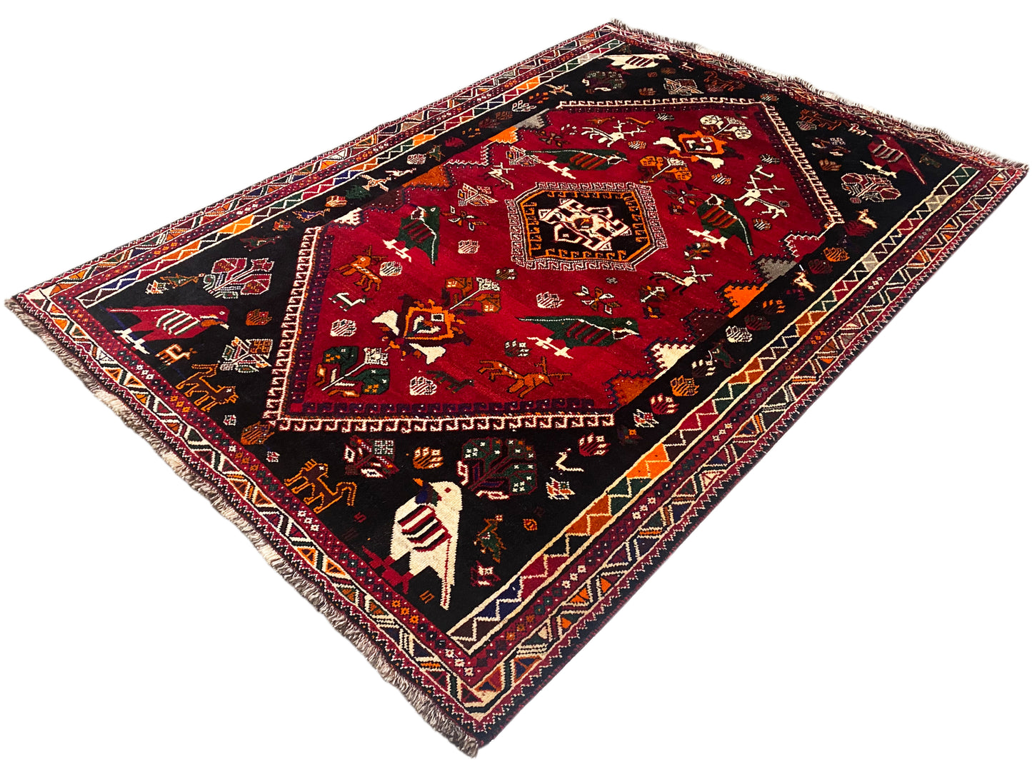 Alfombra Shiraz qashqai - 269x189 cm