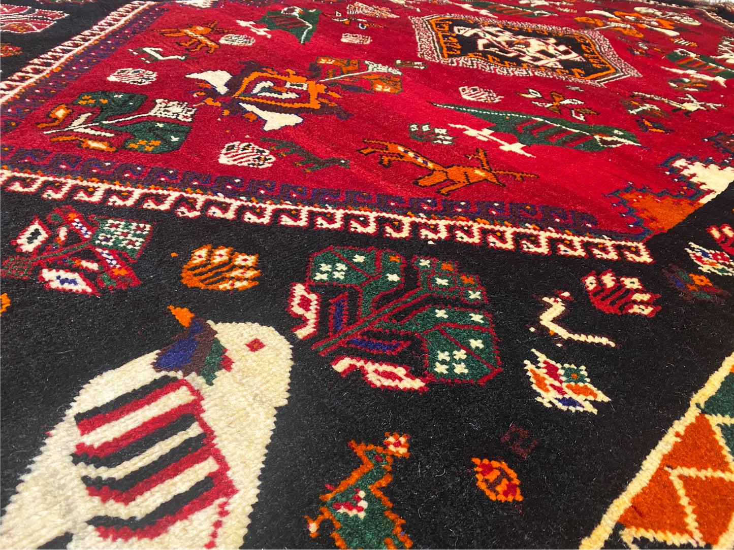 Alfombra Shiraz qashqai - 269x189 cm