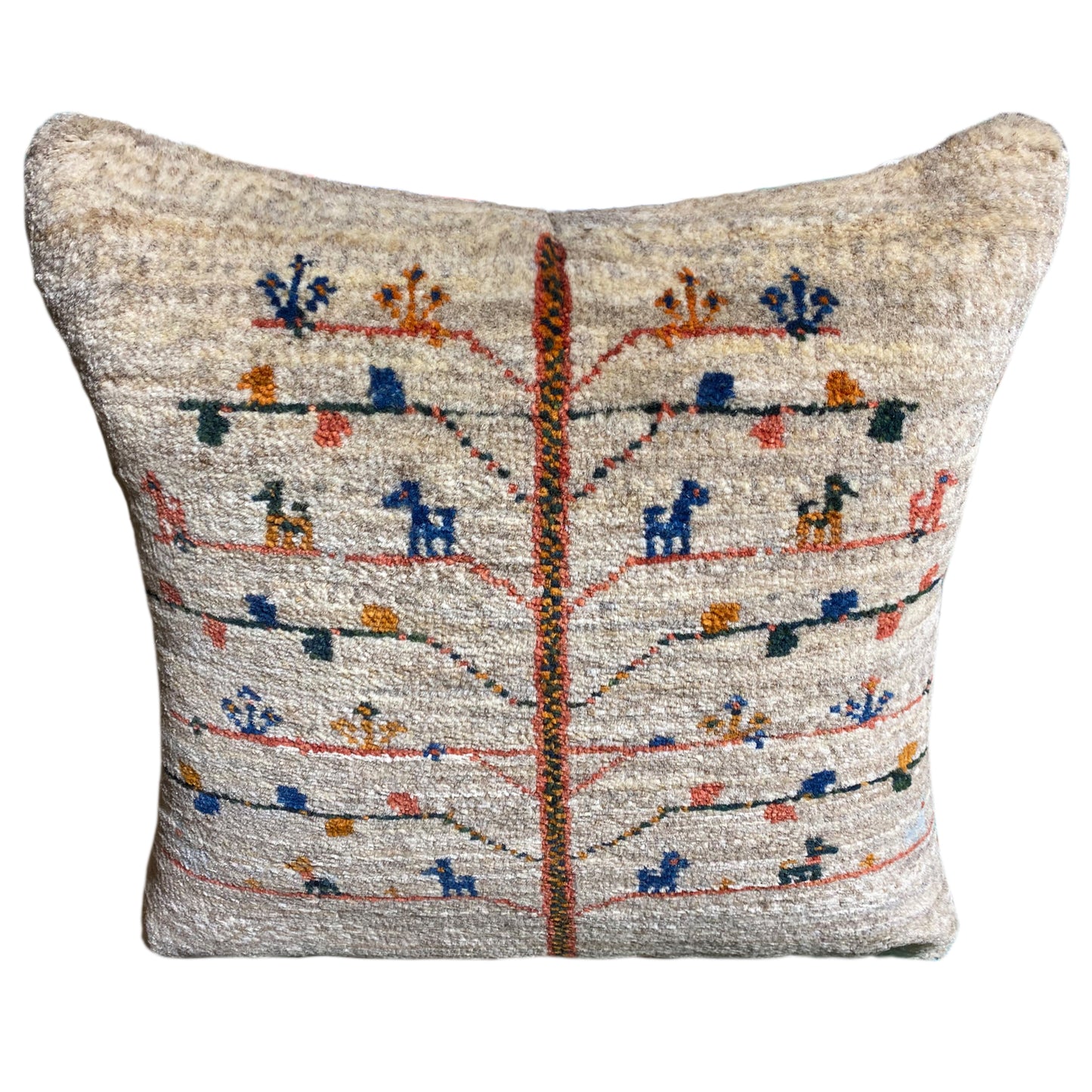 Beiges Kissen - 40x40 cm - German Carpet Shop