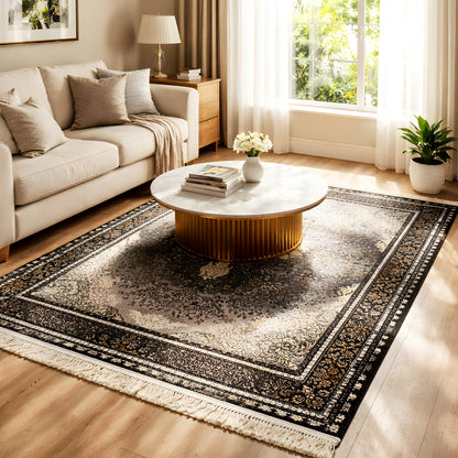 Viena Oriente Negro 160x230 cm