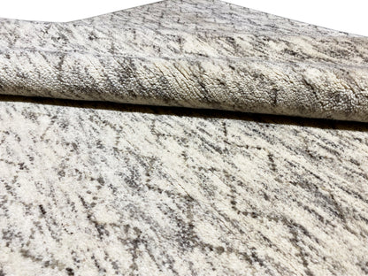 Naturwollteppich im Berber Stil in ruhigen neutralen Tönen