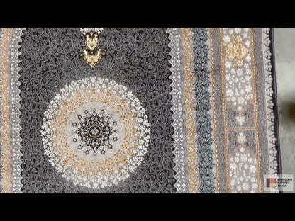 Alfombra Lara con ornamentos 160x230cm