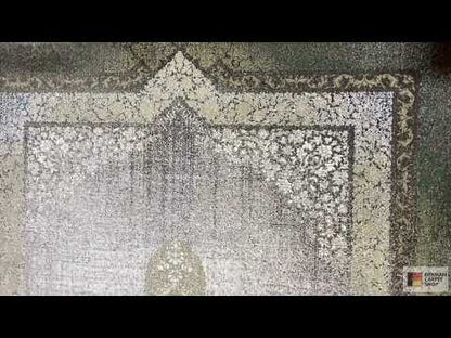Estrella verde humo 170x240cm