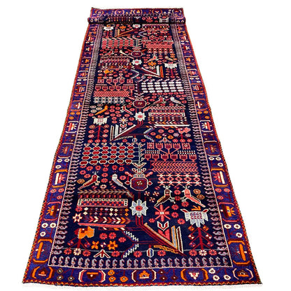 Hamadan - Läufer (379x115 cm) - German Carpet Shop
