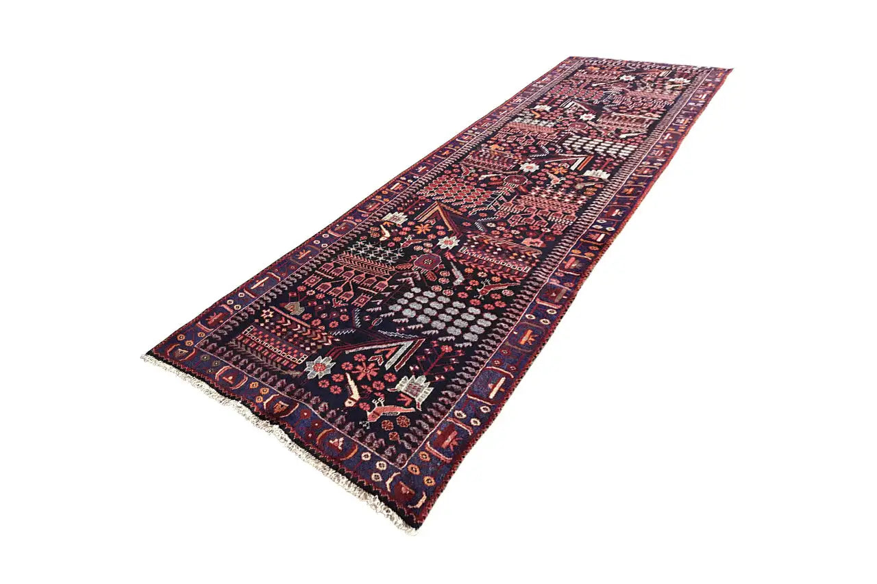 Hamadan - Läufer (379x115 cm) - German Carpet Shop